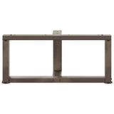 Coffee Table Legs T-Shaped 2 pcs Black 70x25x cm Steel 4013019