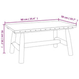 5 Piece Garden Lounge Set Solid Wood Spruce 3185531