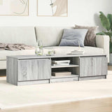 TV Cabinet Grey Sonoma 140x40x35.5 cm Engineered Wood 815358