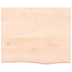 Bathroom Countertop 60x50x cm Untreated Solid Wood 3156013