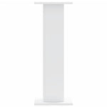 Plant Stands 2 pcs White 30x30x80 cm Engineered Wood 3307864