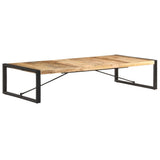 Coffee Table 180x90x40 cm Rough Mango Wood 321588