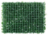 Artificial Shrub Leaf Fence 24 pcs Green 50x50 cm 366635