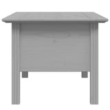 Coffee Table BODO Grey 100x55x45 cm Solid Wood Pine 355070