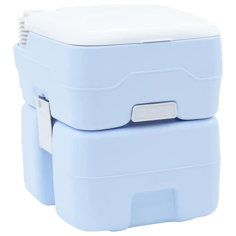 Portable Camping Toilet Light blue 41.5 x 36.5 x 42 cm 42001428