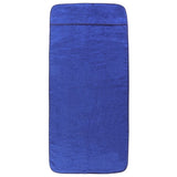 Beach Towels 2 pcs Royal Blue 75x200 cm Fabric 400 GSM 362678