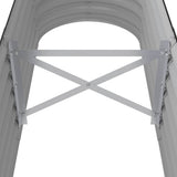 Garden Raised Bed Anthracite Powder-coated steel Large Durable 318871