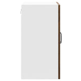 Kitchen Wall Cabinet Lucca Brown Oak Engineered Wood 853824