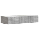 Wall-Mounted Side Table Concrete Grey 87.5 x 34.5 x 17 cm 898328