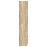 Cabinet Set 2 pcs Sonoma Oak 66 x 34.5 x 87 cm Engineered Wood 3416963