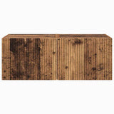 TV Wall Cabinet Wall-mounted 2 pcs Old Wood 39 x 31 x 29.5 cm 892186