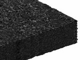 Rubber Granulate Patio Pad Black 6 x 9 x 2 cm Rubber 42027239