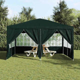 Party Tent Green 400 x 400 x 266 cm Polyethylene 42003428
