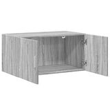 Wall Cabinet Grey Sonoma 80x42.5x40 cm Engineered Wood 846129