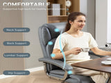 Big and Tall Office Chair 180kg with Spring Cushion, PU Leather - Grey T3398P424995