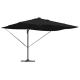 Umbrella Black 352 x 251 x 265 cm Polyester and Aluminium 42003331