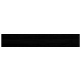 Window Sills 2 pcs Brown Black 120x20x2 cm Solid Wood Oak 4009178