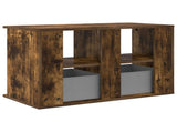 TV stand with Drawer Smoked Oak 79 x 40 x 48 cm 8000464
