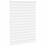 Zebra Blind White 160x200 cm Fabric Width 155.9 cm Polyester 4014793
