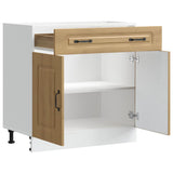 Kitchen Base Cabinet Kalmar Artisan Oak Engineered Wood 853506