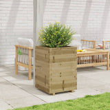 ZNTS Garden Planter 50x50x72.5 cm Impregnated Wood Pine 3282578