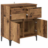 Sideboard Old Wood 60 x 35 x 70 cm Engineered Wood and Iron 881218