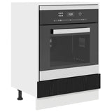 Hanging Cabinet Black Oak 60 x 46 x 81.5 cm Engineered Wood 863298