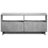 TV Stand 90 x 34.5 x 40 cm Concrete Grey Engineered Wood 8011471