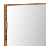 Mirror Old wood 80 x 37 cm Glass and Engineered Wood 863306