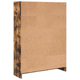 Bookcase Smoked Oak 80x24x109 cm Engineered Wood 857839