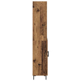 Highboard Old Wood 69.5 x 34 x 180 cm Engineered Wood 3415641