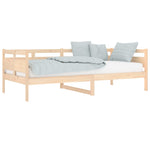 ZNTS Day Bed without Mattress Solid Wood Pine 90x200 cm 820297