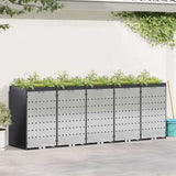 Wheelie Bin Storage for 5 Bins Anthracite 340 x 77.5 x 121.5 cm 3394786