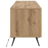 LED TV Cabinet Artisan Oak Engineered Wood 897574