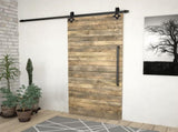 Sliding Door SKIEN Hardware Kit 200 cm Steel Black 145261