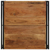 Coffee Table 80x80x35 cm Solid Wood Acacia 4016672