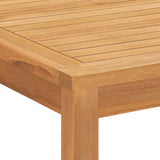 5 Piece Garden Dining Set Solid Wood Teak 3157917