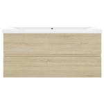 ZNTS Sink Cabinet with Built-in Basin Sonoma Oak Engineered Wood 3071570