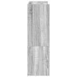 Shoe Rack Grey Sonoma 60x25x81 cm Engineered Wood 859883
