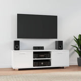 TV Cabinet White 120x40,5x35 cm Engineered Wood 342615