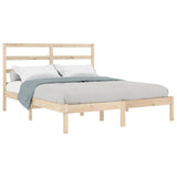 Bed Frame without Mattress 120x200 cm Solid Wood Pine 3104928
