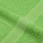 ZNTS 12 Piece Towel Set Green 360 gsm 100% Cotton 137103