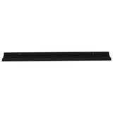 Wall Shelves 4 pcs Black 115x9x3 cm 326671