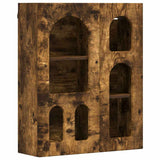 Hanging Cabinet Smoked Oak 59 x 20 x 71.5 cm Engineered Wood 891359