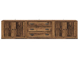 Sideboards 3 pcs Old Wood 210 x 35.5 x 67.5 cm Engineered Wood 3402647