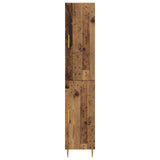 Highboard 2 pcs Old Wood Engineered Wood 3415691