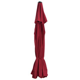 Replacement Fabric for Outdoor Parasol Bordeaux Red 515 cm 312542