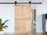 Door NARVIK Natural 70 x 210 cm Solid Pine Wood 42047082
