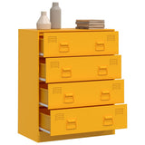 Sideboard Mustard Yellow 67x39x83 cm Steel 841682