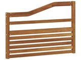 Armrests 2 pcs Brown 79 x 4 x 73 cm Engineered Wood 900592